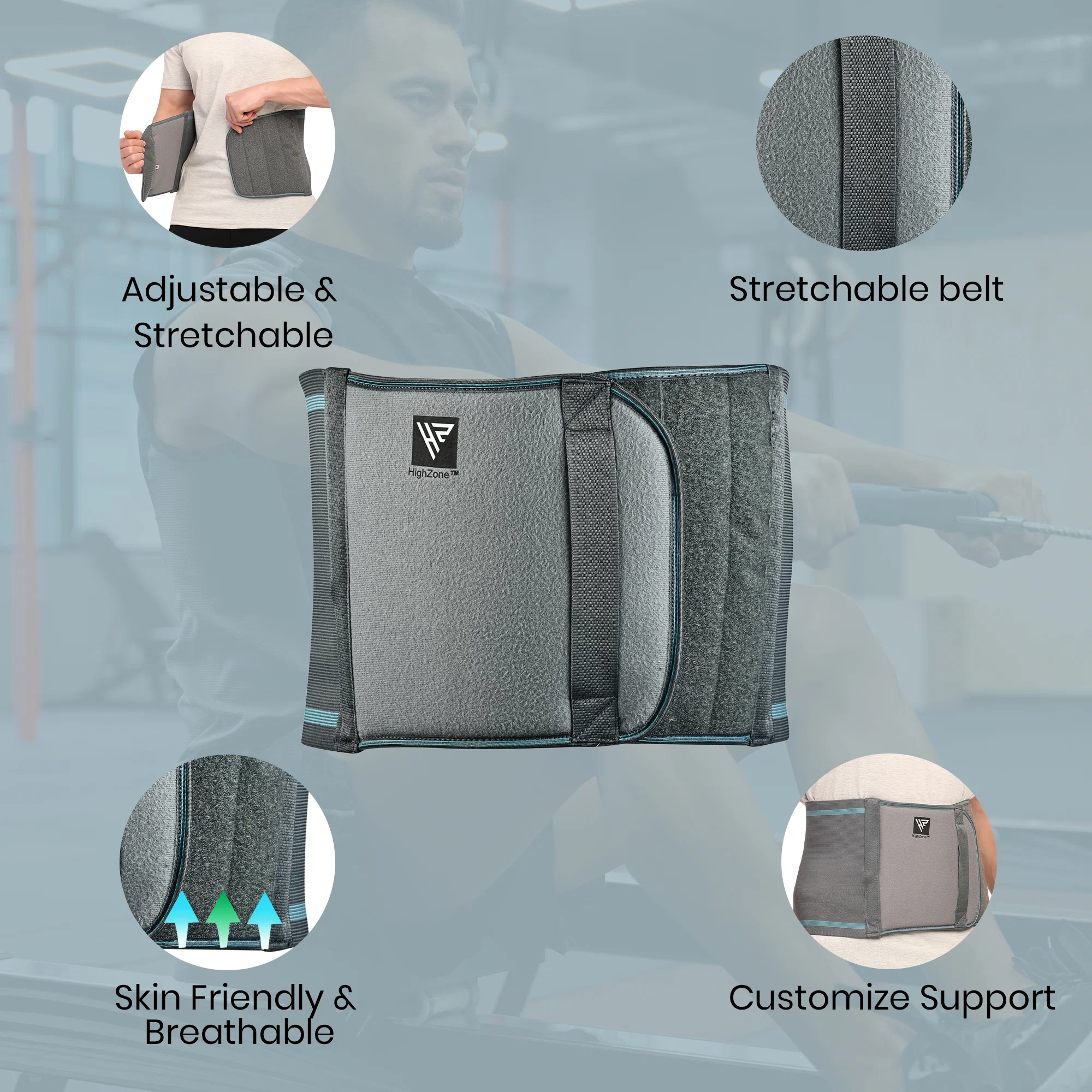 Highzone Abdominal Belt – Post-Surgery & Postpartum Support for Men & Women - Image 5